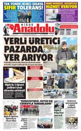 NİĞDE ANADOLU HABER