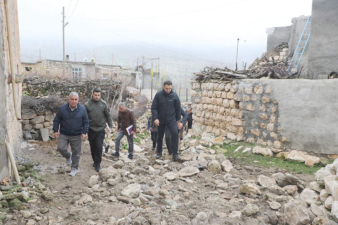 KAYMAKAM İMRAK, KÖY ZİYARETLERİNE DEVAM EDİYOR