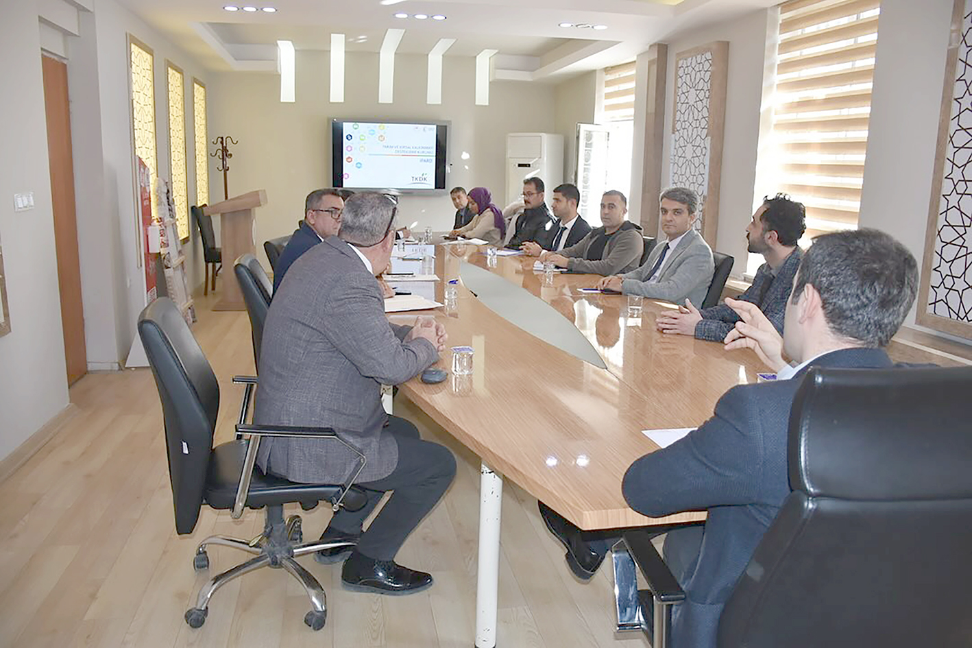 TARIM VE KIRSAL KALKINMA TOPLANTISI YAPILDI