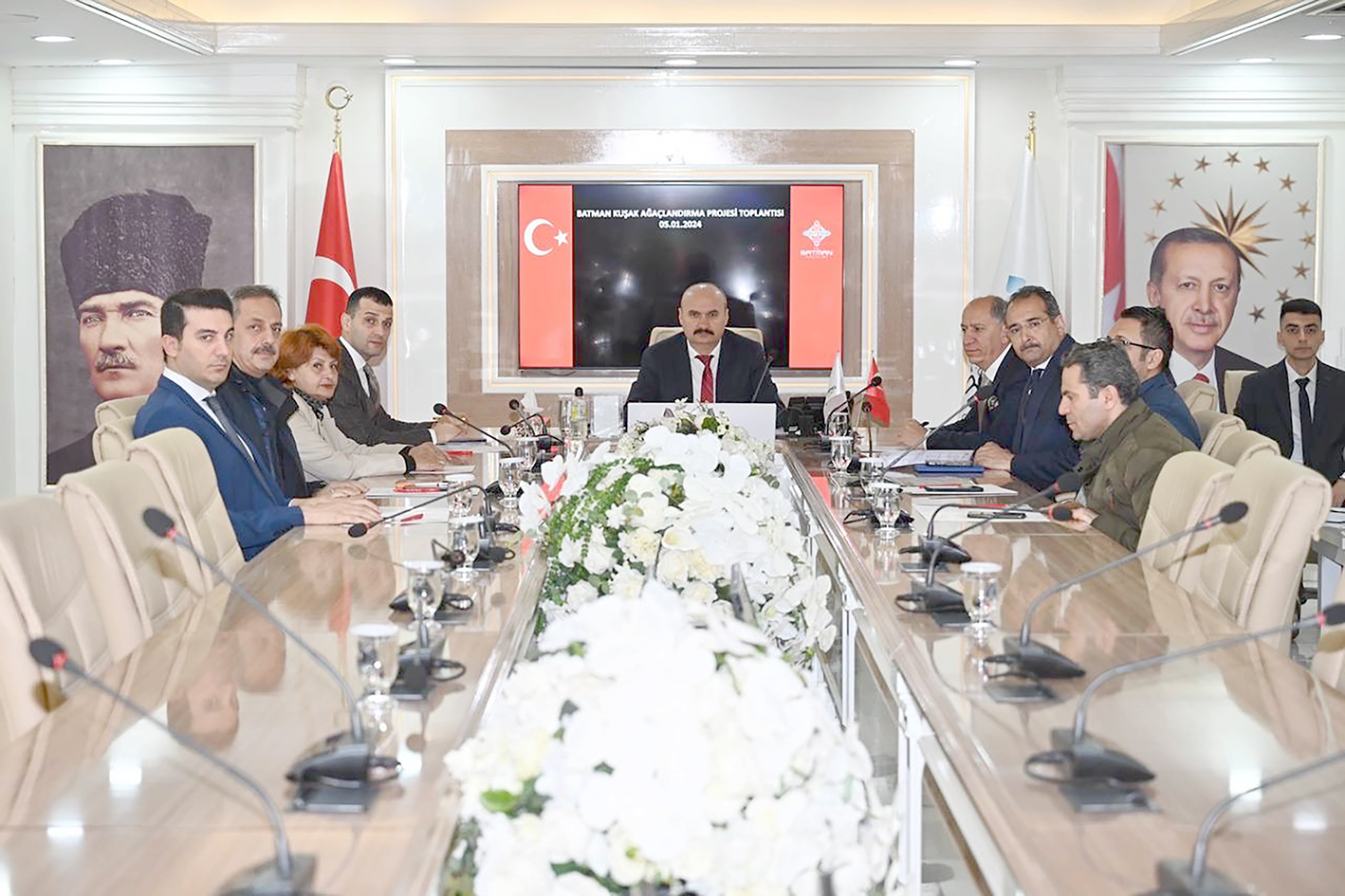 126 KM’LİK YOL YEŞİLLENDİRİLECEK