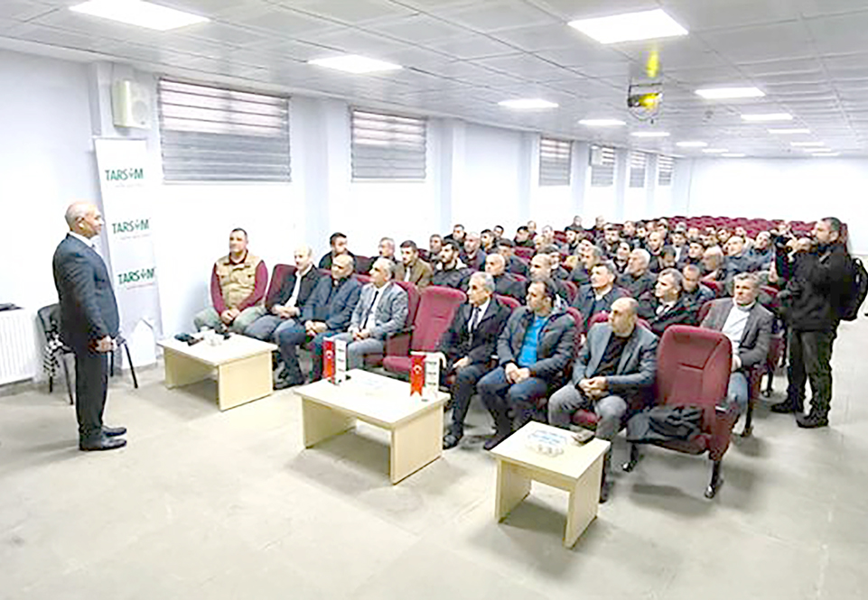 ARI YETİŞTİRİCİLERİNE TARSİM ANLATILDI