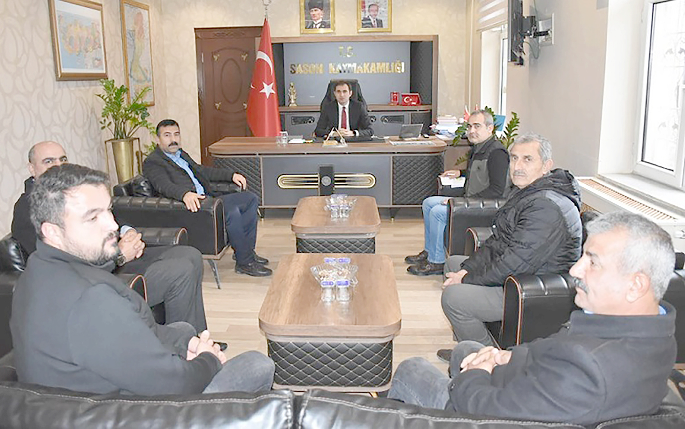 ARICILAR BİRLİĞİNDEN KAYMAKAM METE’YE ZİYARET