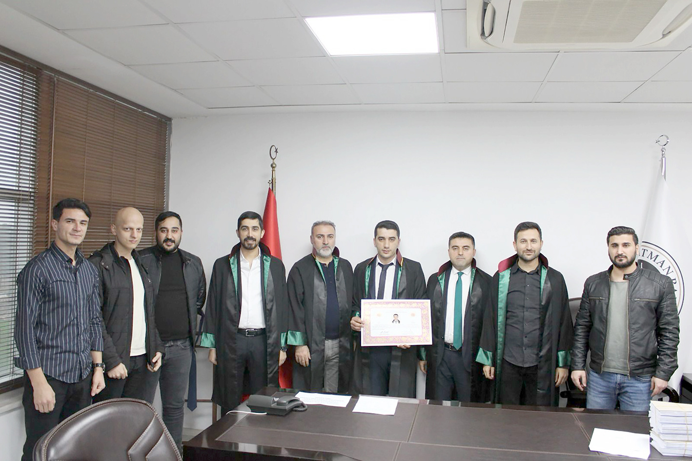 BARO’DA YEMİN TÖRENİ