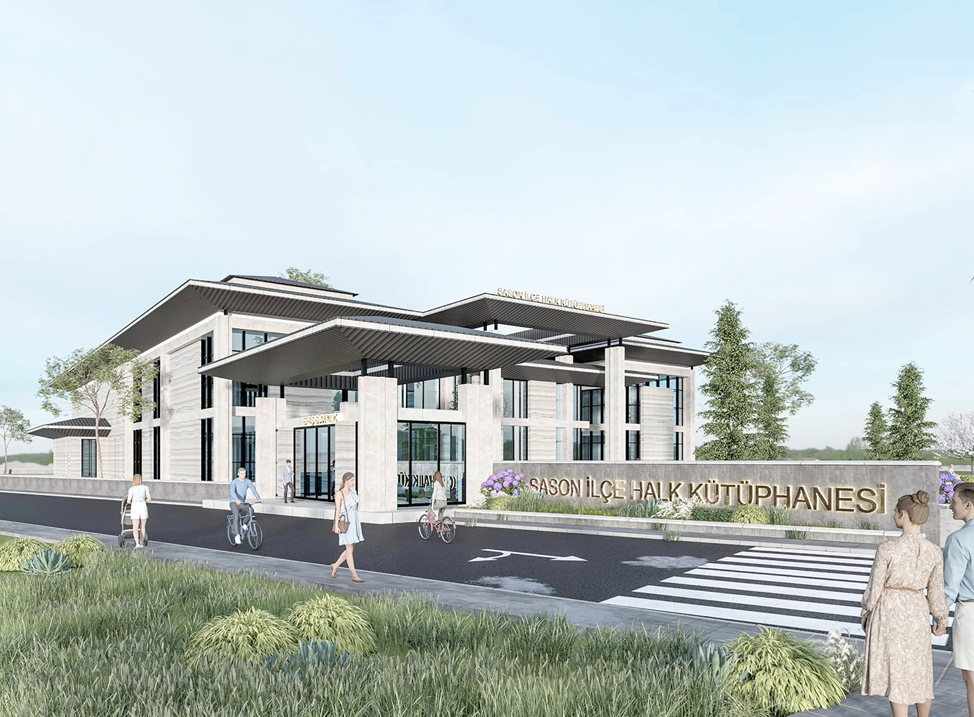 İLÇE HALK KÜTÜPHANESİ PROJESİ HAZIRLANDI