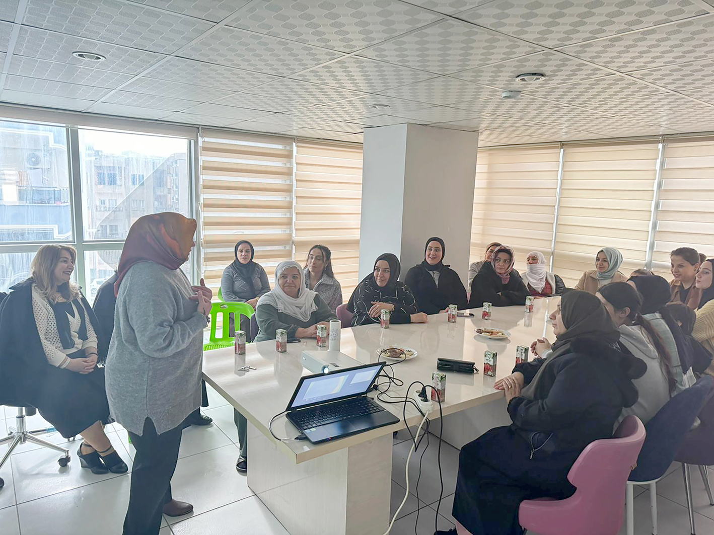 KADINLARA ŞİDDET VE KANSERLE MÜCADELE ANLATILDI