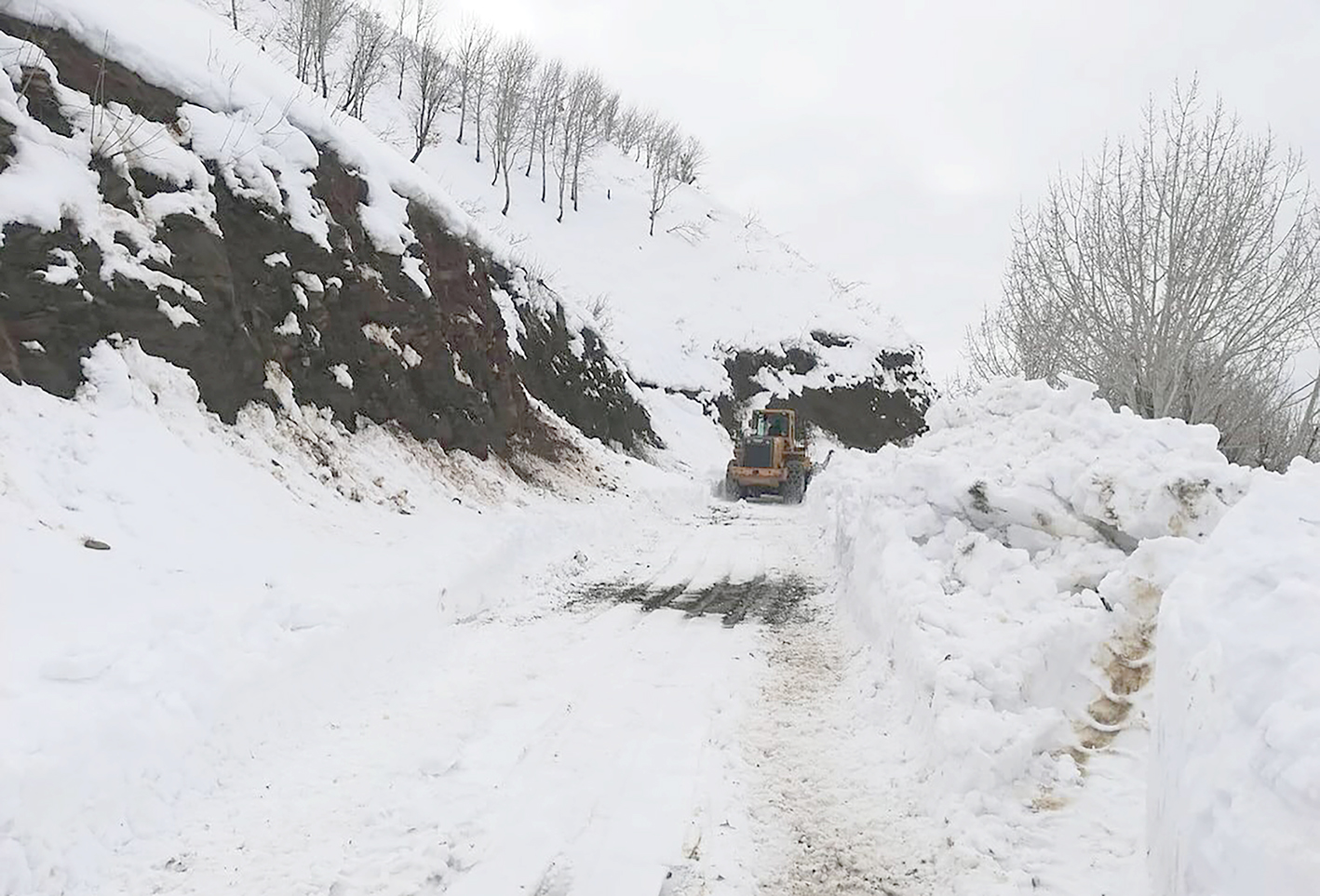 KARLA MÜCADELE ÇALIŞMALARI SÜRÜYOR
