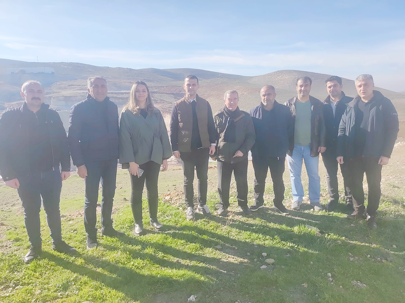 VALİ YARDIMCISI ÇEVRECİLERLE ALANDAYDI