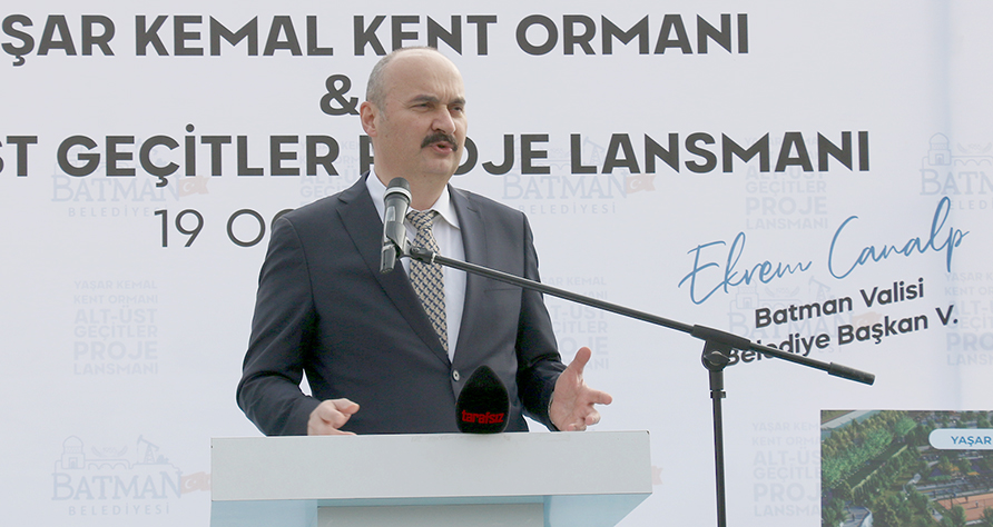 VALİ CANALP “İYİ Kİ BATMAN’DA YAŞIYORUM DİYECEKSİNİZ”