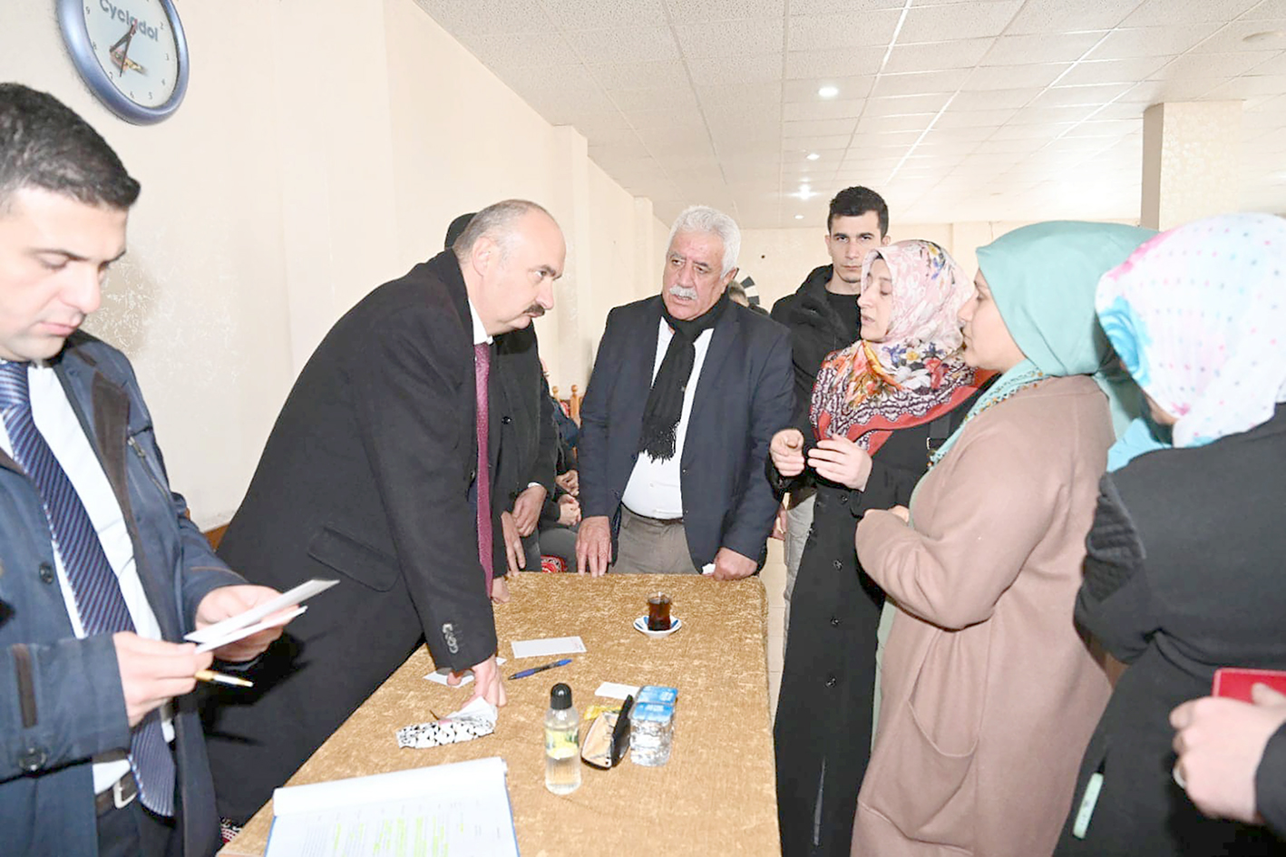 KÖY ZİYARETLERİNE DEVAM