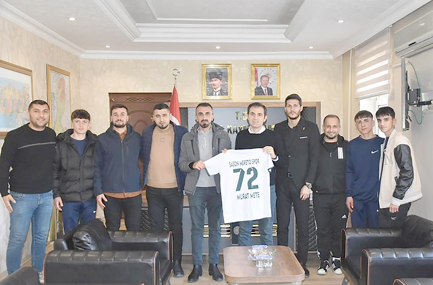 MERETO SPOR’DAN KAYMAKAM METE’YE ZİYARET