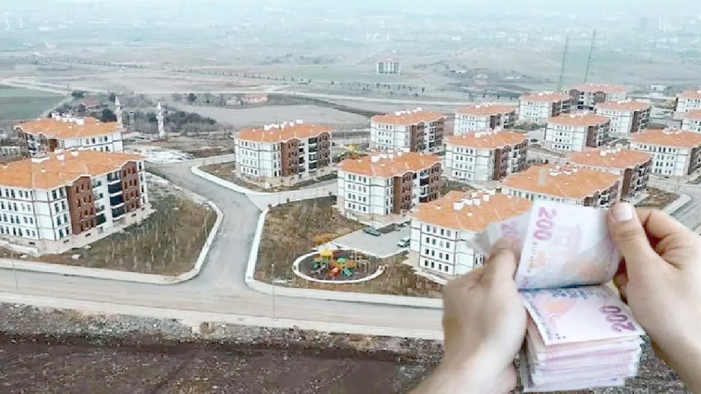 TOKİ BATMAN’DA 6500 TL TAKSİTLE EV SATIYOR!