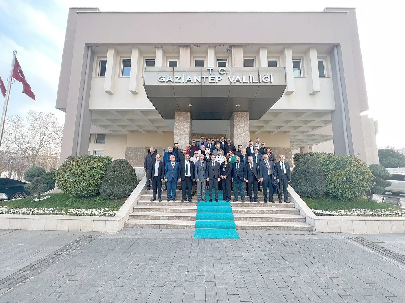 GAZETECİLER ANTEP’TE BULUŞTU