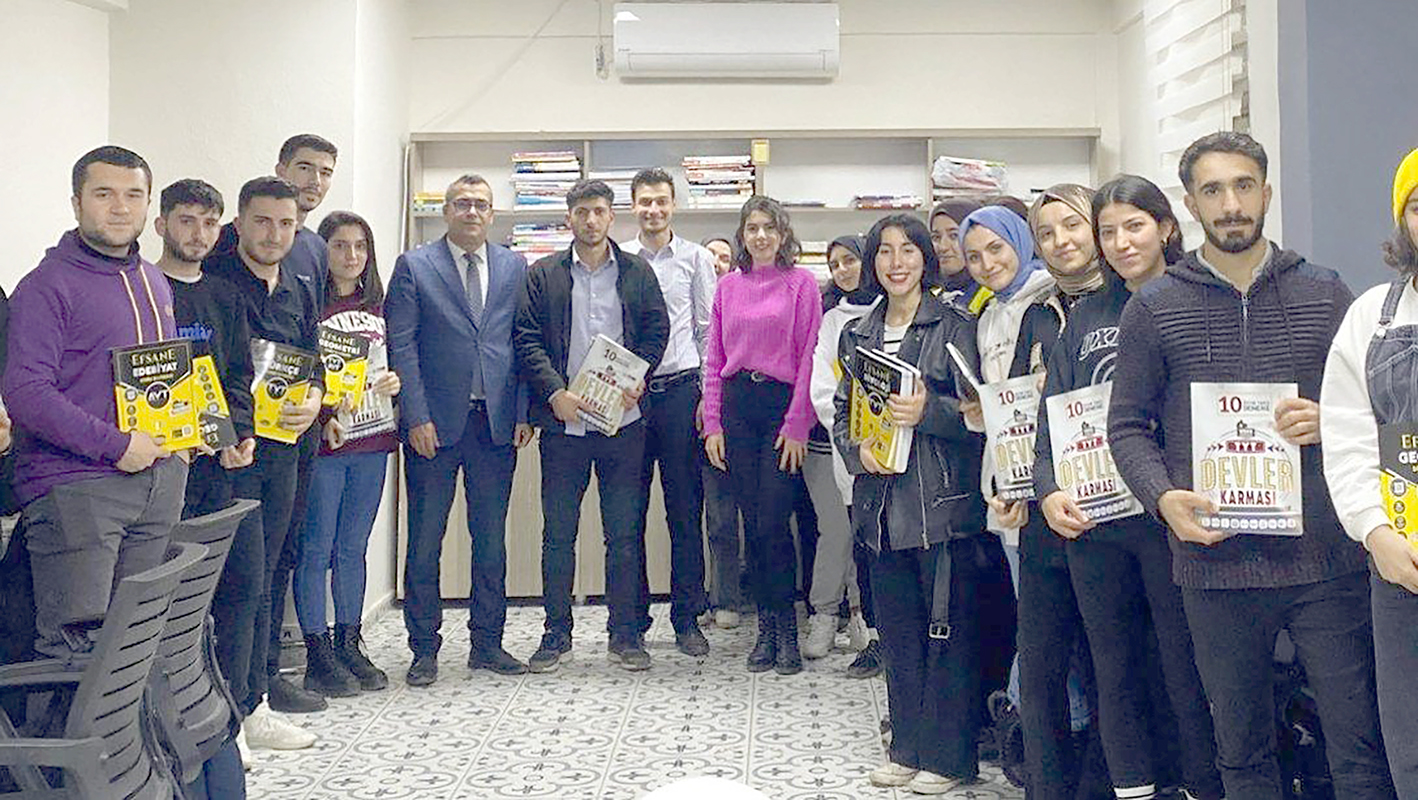 YKS’YE HAZIRLANAN ÖĞRENCİLERE KAYNAK DESTEĞİ