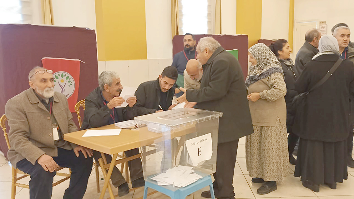 DEM’DE İLK TUR SEÇİMİ YAPILDI