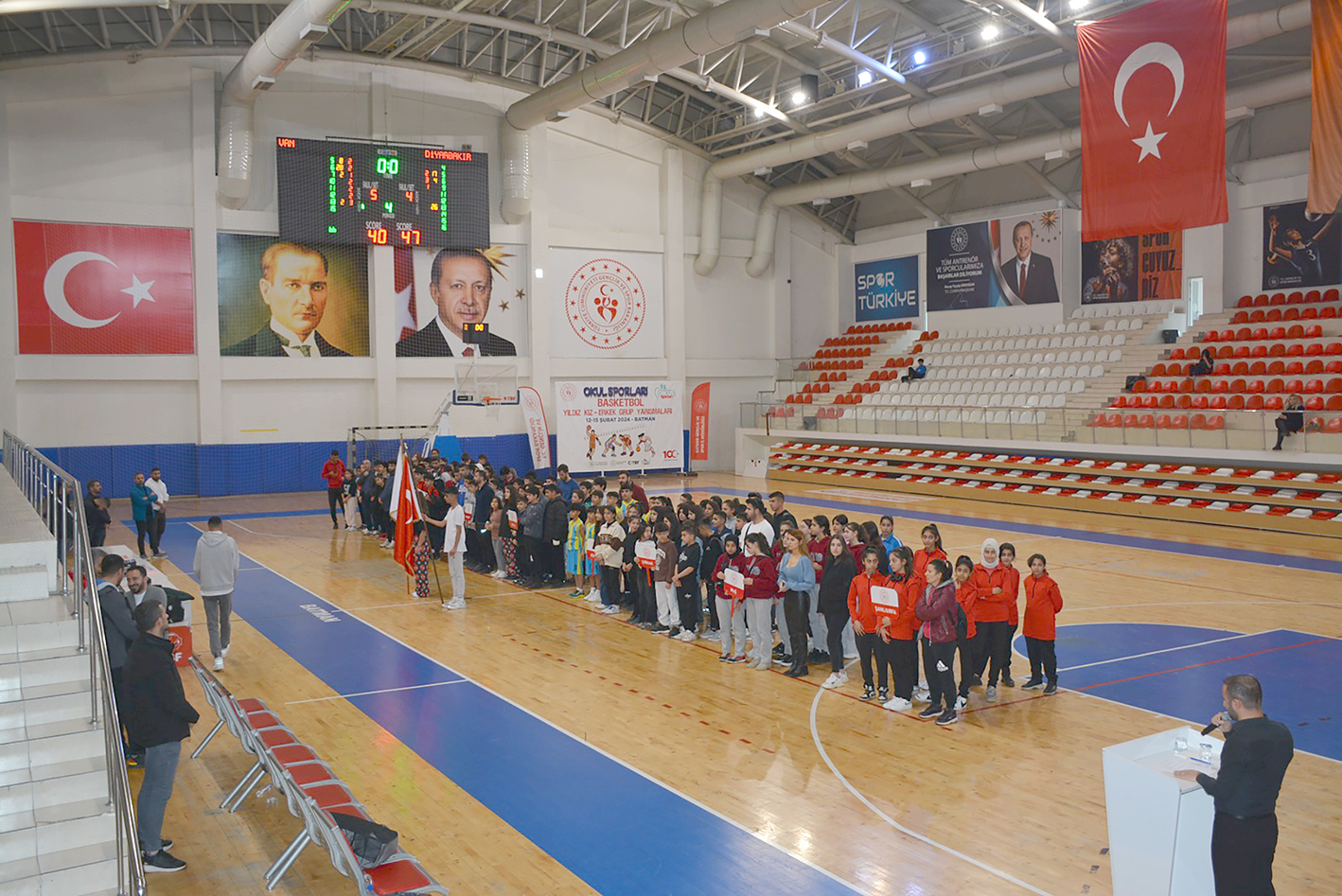 “400 YILDIZ BASKETBOLCUYU AĞIRLIYORUZ”