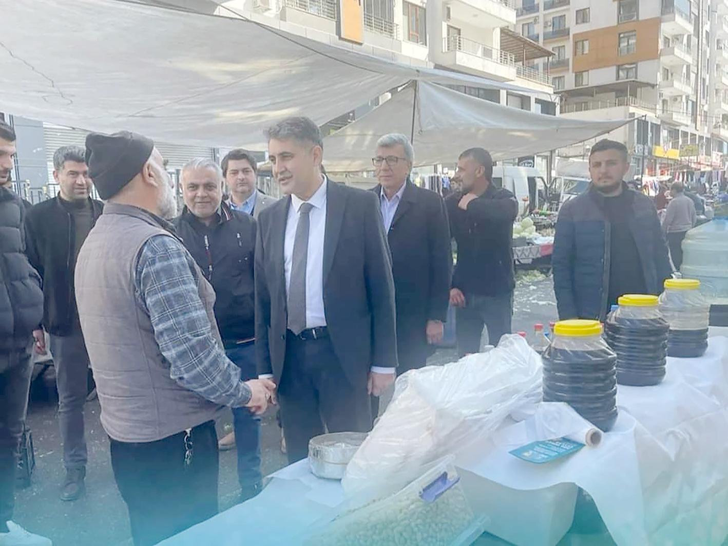 PAZAR ESNAFINA ZİYARET