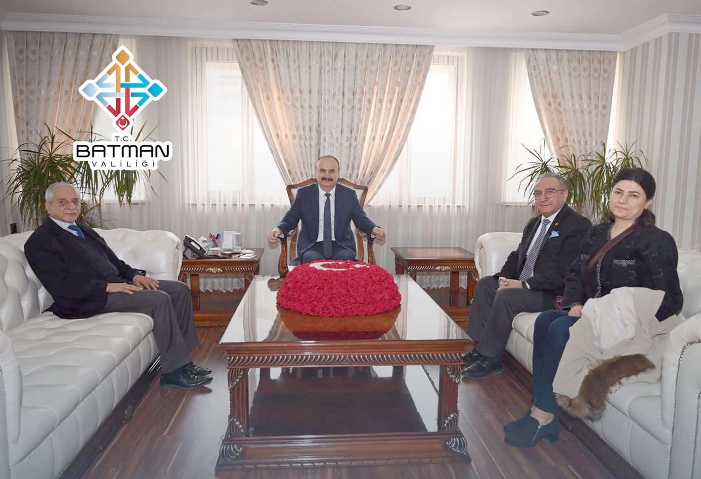 BAŞKAN EKMEN, TOKİ PROJESİ İÇİN DESTEK İSTEDİ