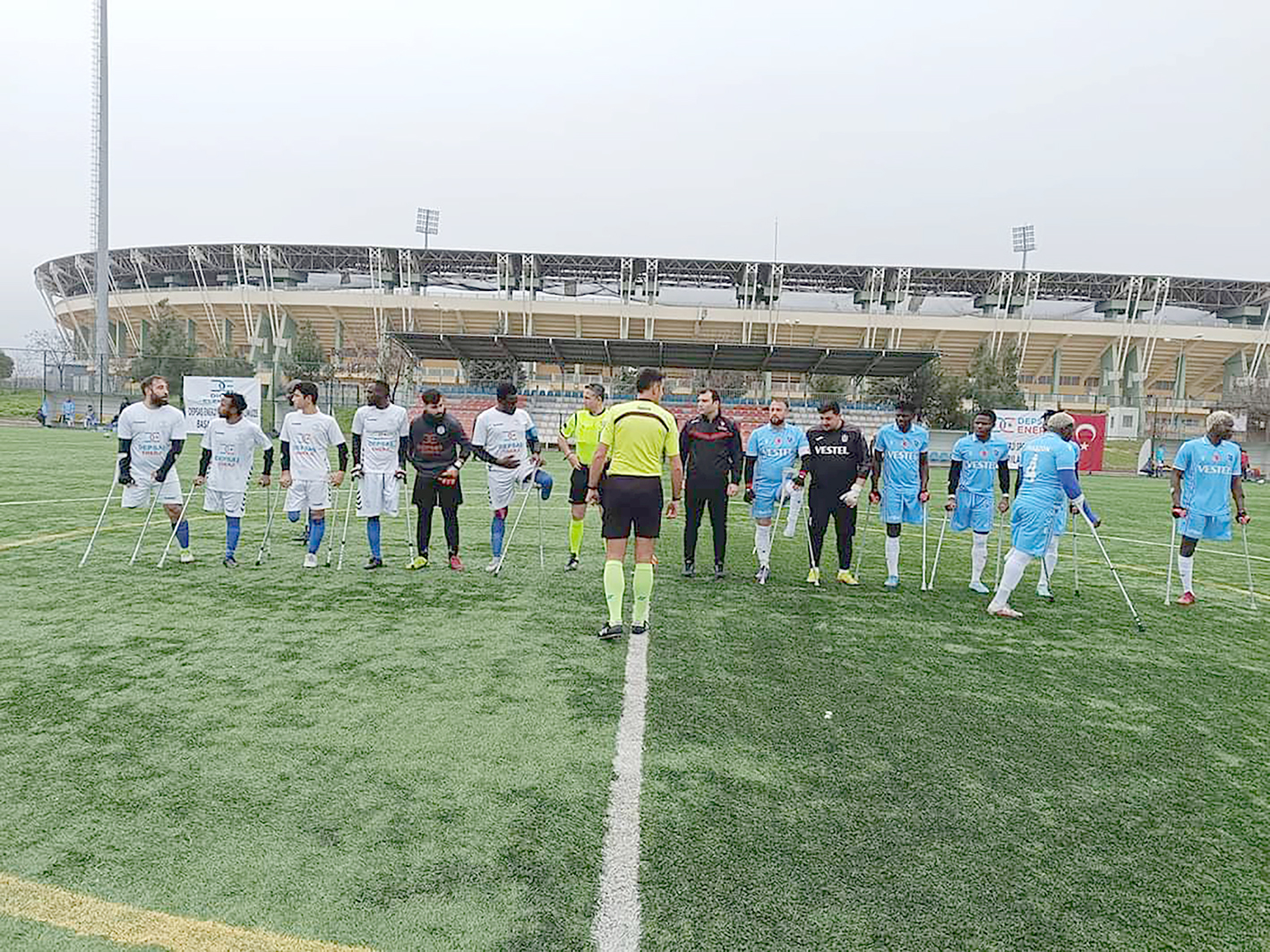 DEPSAŞ ENERJİ AMPUTE TAKIMI GÜCÜNÜ GÖSTERDİ