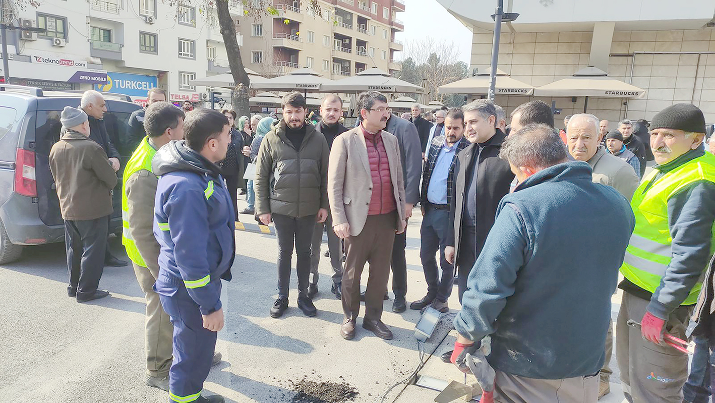 ESNAF VE VATANDAŞLARLA BULUŞTULAR