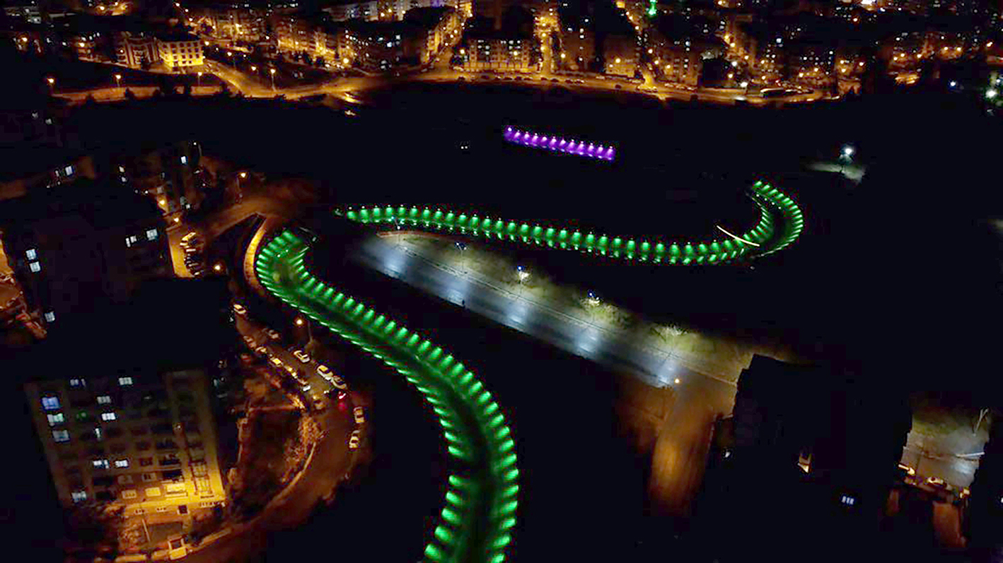 LED AYDINLATMA PROJESİ HAYATA GEÇİRİLDİ