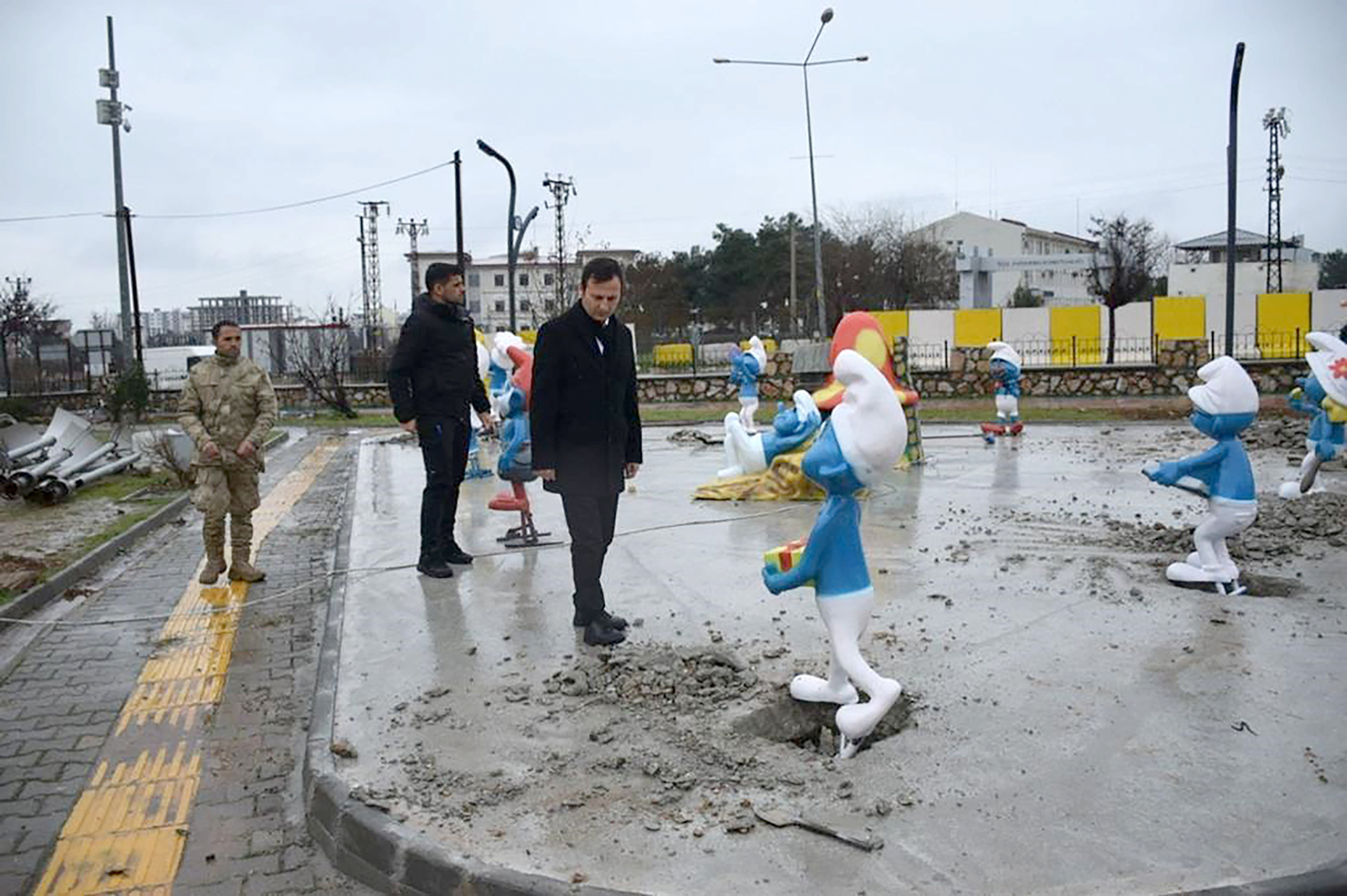 PARK PEYZAJ ÇALIŞMALARI YERİNDE İNCELENDİ