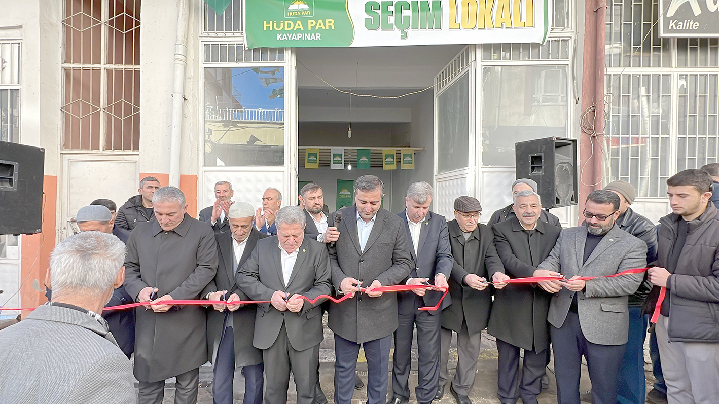 RAMANLI, HÜDA PAR KAYAPINAR LOKALİNİN AÇILIŞINI YAPTI