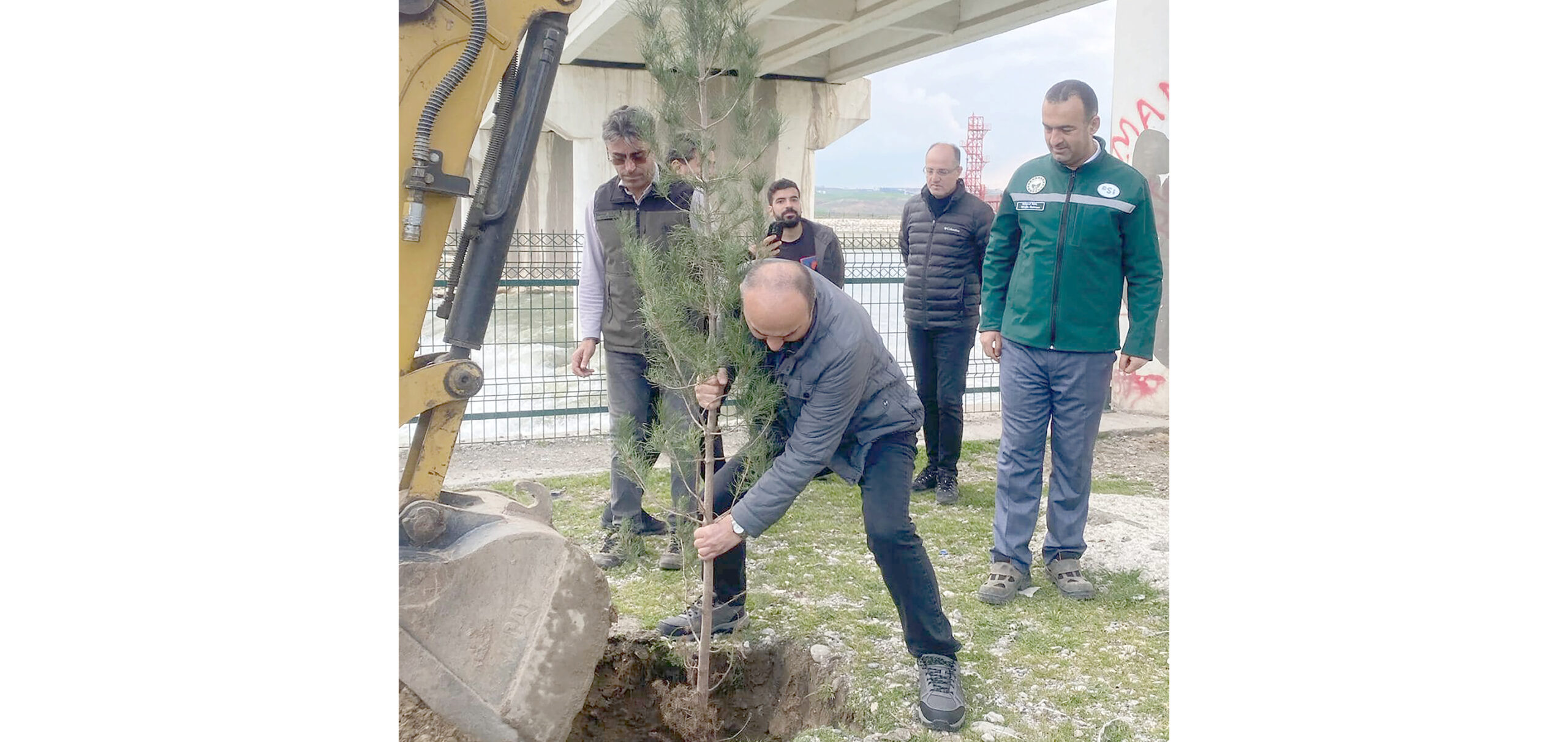 YEŞİL KUŞAK ÇALIŞMALARI BAŞLADI