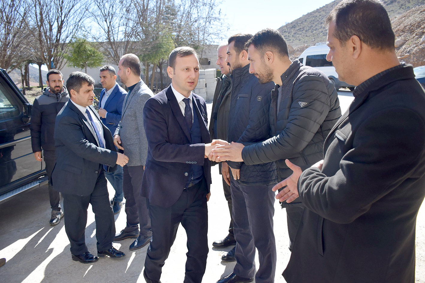 YILDIRIM VE AÇIŞ AİLELERİNE TAZİYE ZİYARETİ