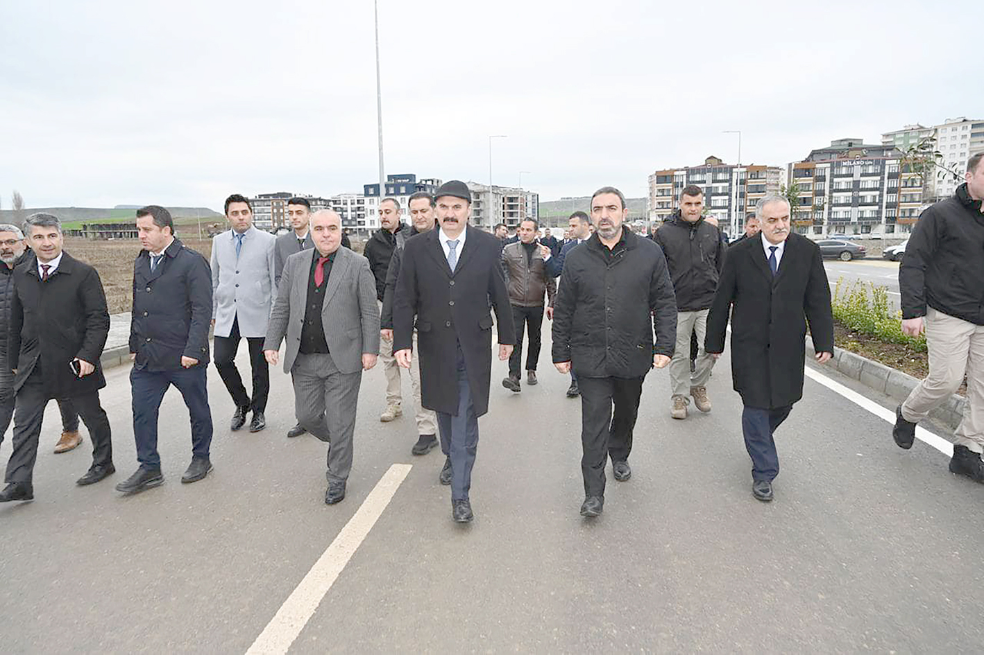 ZAFER CADDESİ HİZMETE AÇILDI