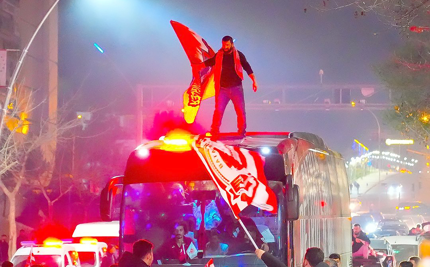 ŞAMPİYONA KARŞILAMA