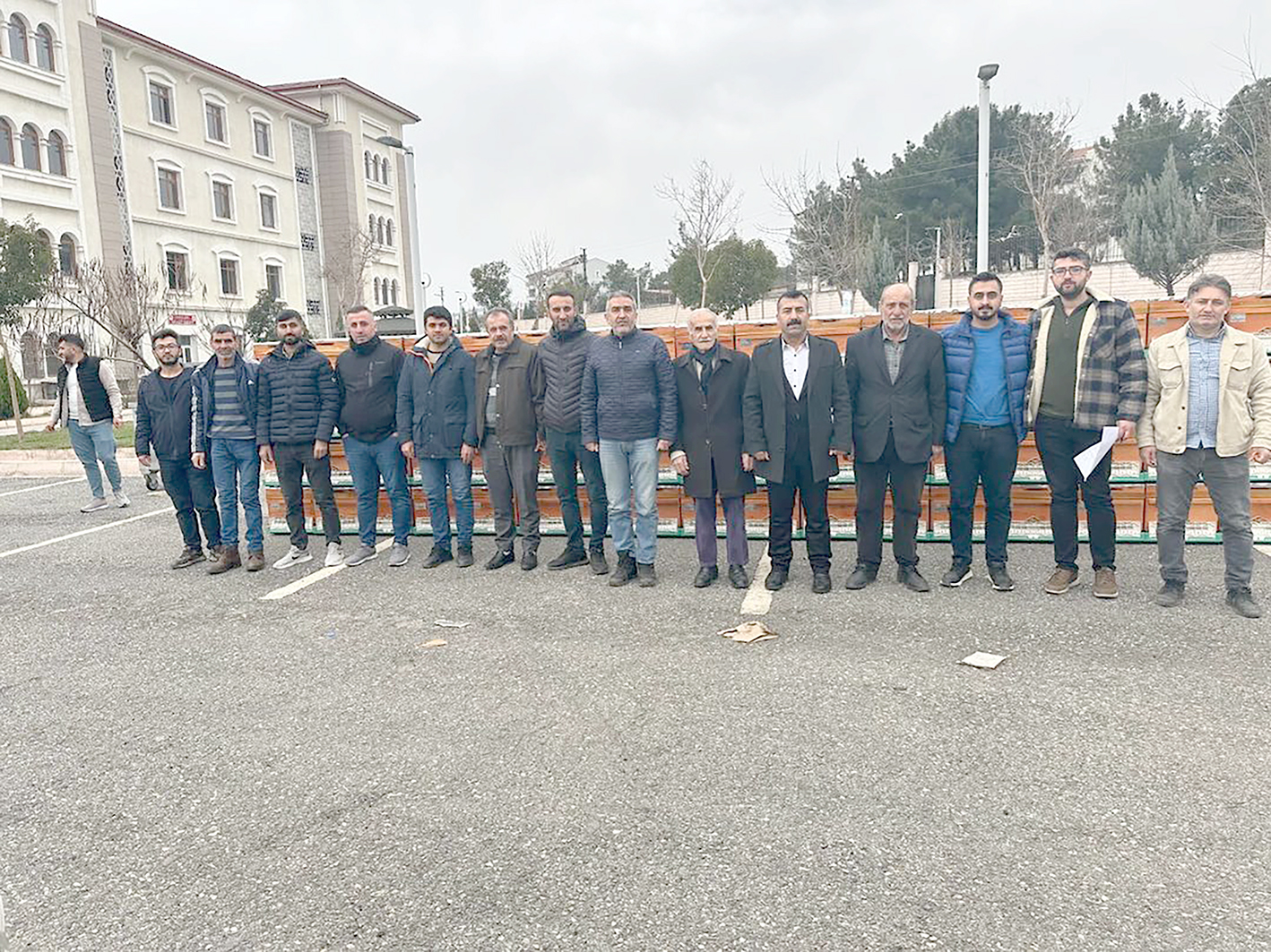 850 ADET KOVAN DAĞITILDI