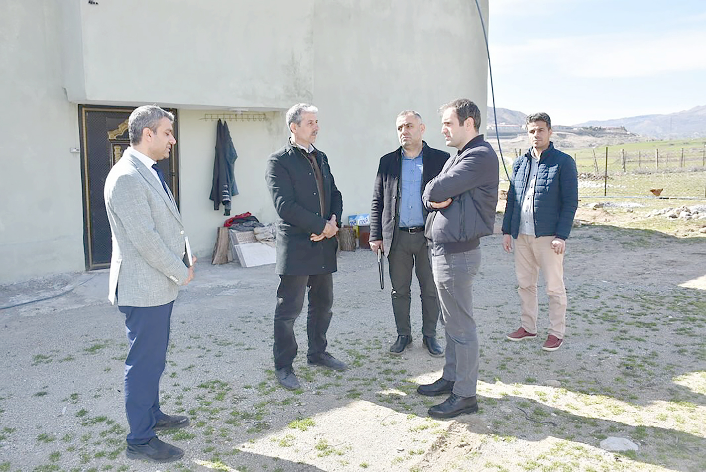 İLGİN AİLESİNE ‘YENİ EV’ ZİYARETİ