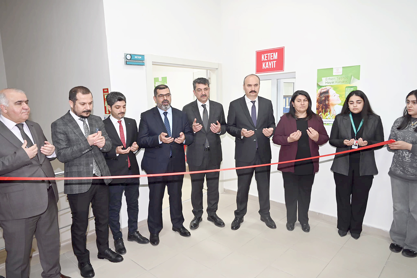 VALİ CANALP “ÜCRET YOK, RANDEVU YOK, ERKEN TEŞHİS VAR”