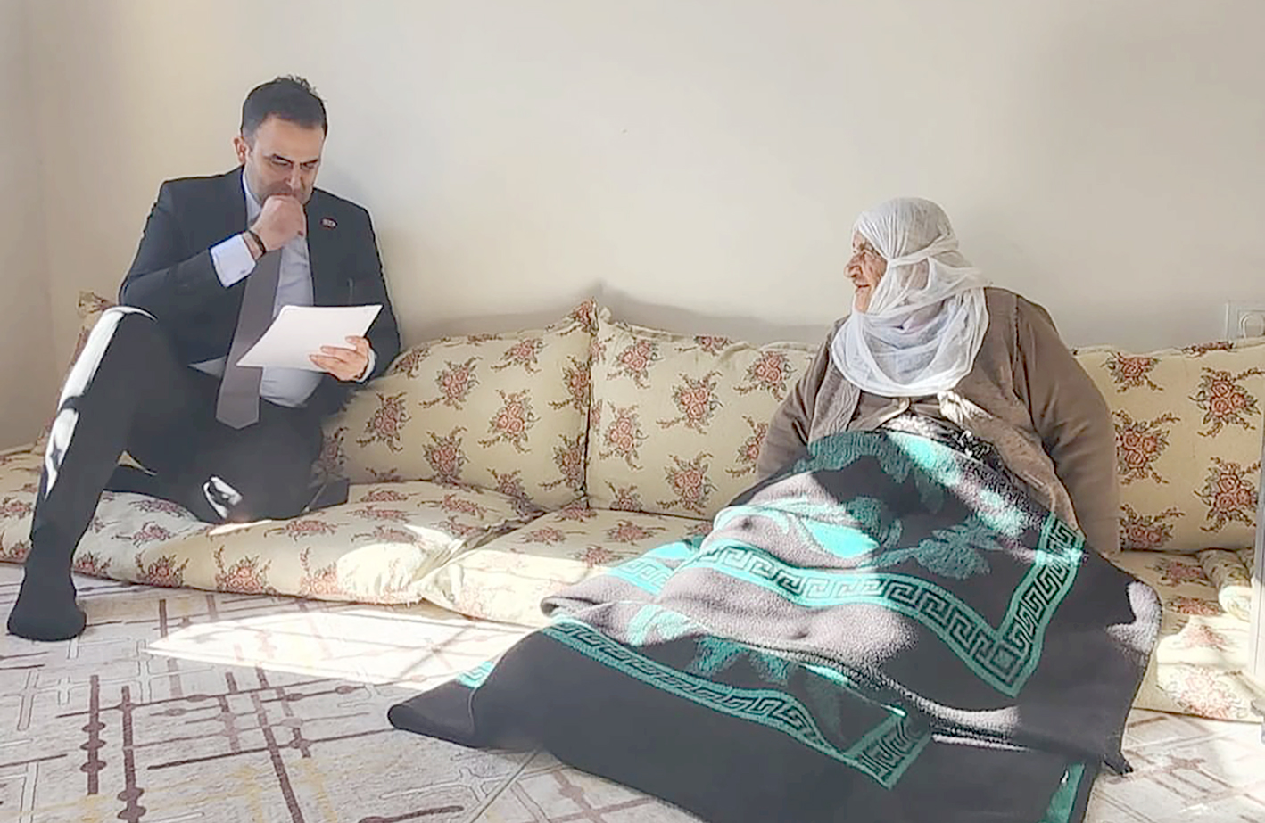 KAYMAKAM İMRAK’TAN EVLERE ZİYARET