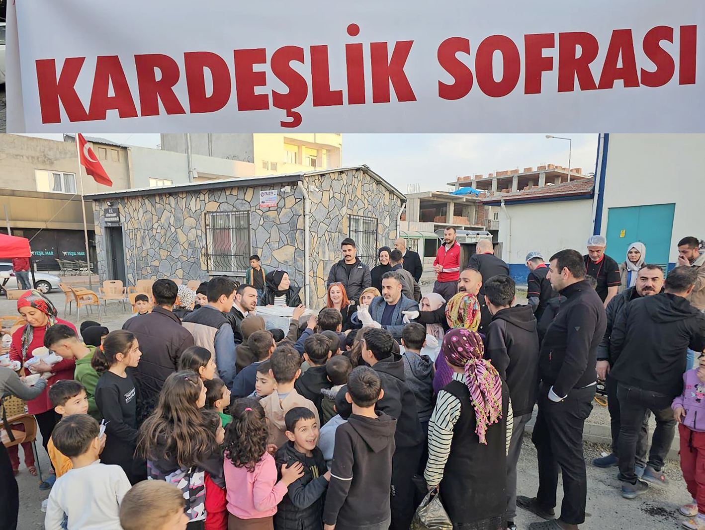 SEYİTLER VE GÜNEYKENT’TE KARDEŞLİK SOFRASI KURULDU