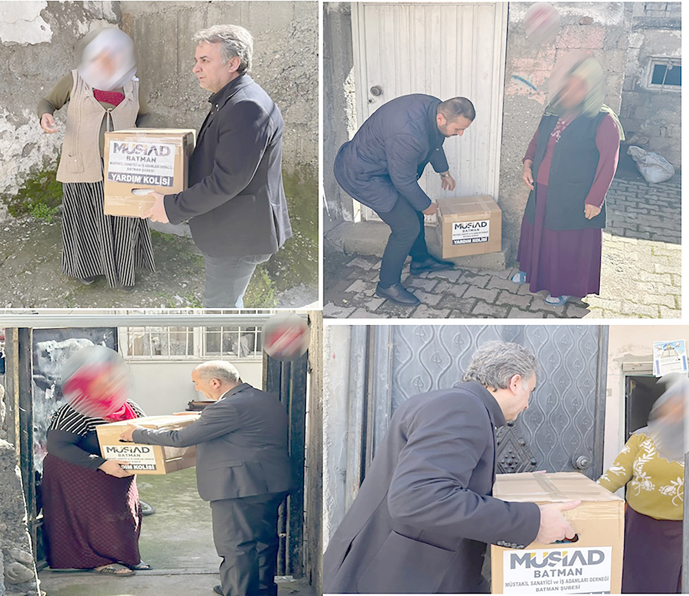 750 AİLEYE GIDA YARDIMI