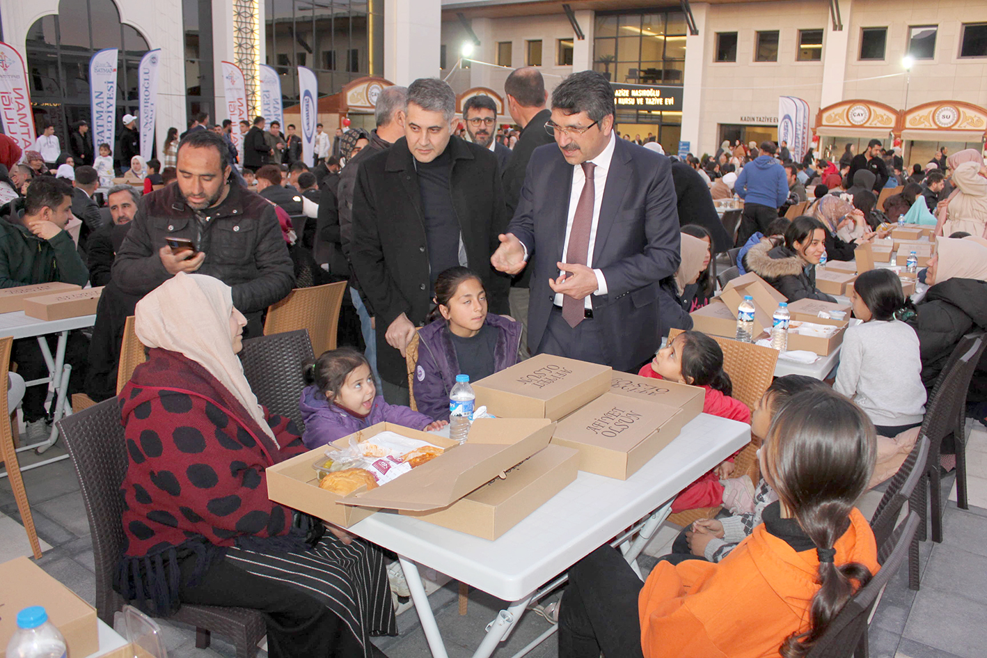 “VATANDAŞLARIMIZI GÖNÜL SOFRASINA DAVET EDİYORUM”