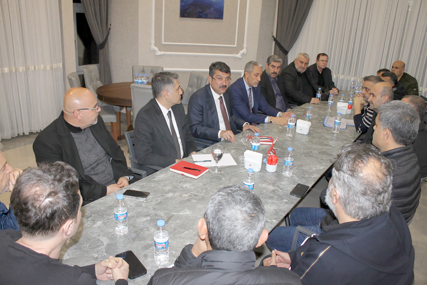 NASIROĞLU, TPAO İŞÇİLERİNİ DİNLEDİ