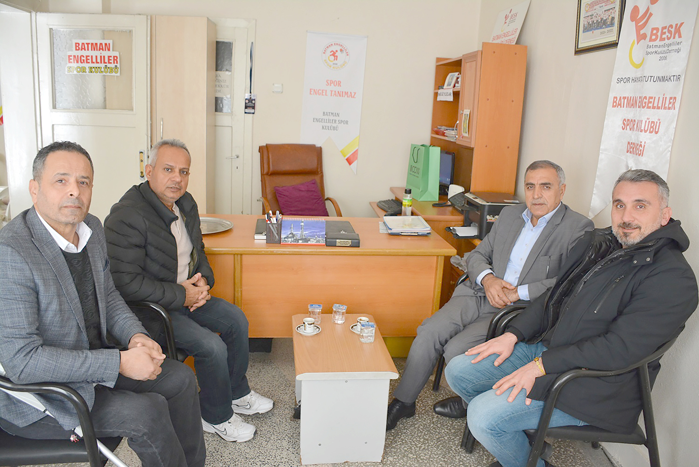 ÖZPERK’TEN ENGELLİLER SPOR KULÜBÜNE ZİYARET