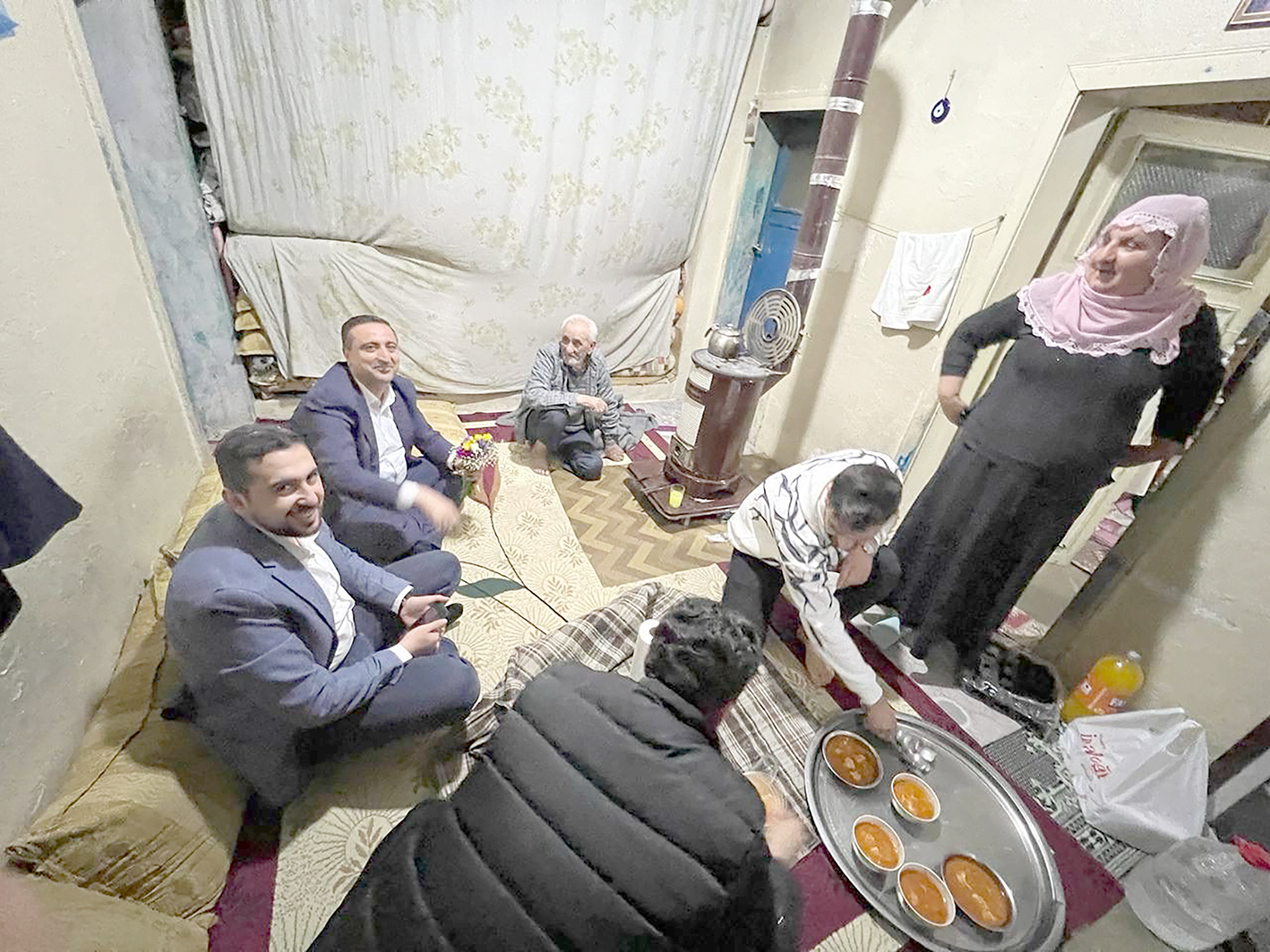 RAMANLI, HABİP BAŞKAN’IN AİLESİYLE İFTAR YAPTI