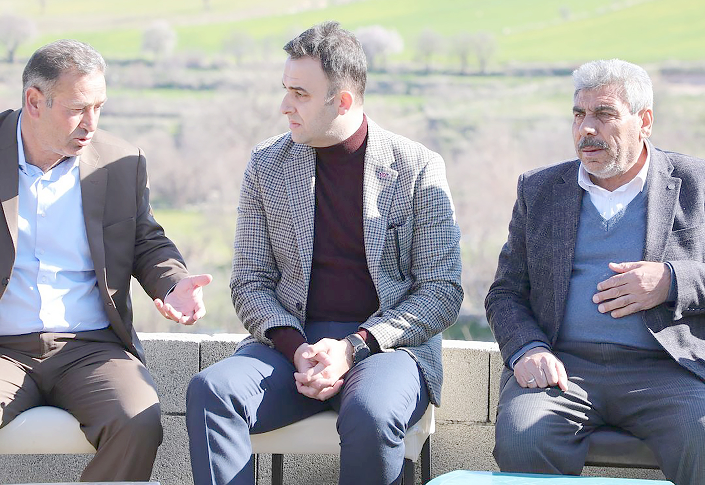 SAKLI KÖYÜNE ZİYARET