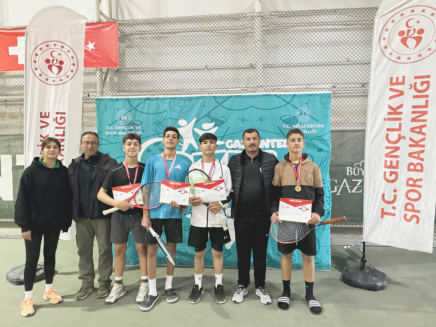 VEYSEL KARANİ TENİS’TE TÜRKİYE FİNALİNDE