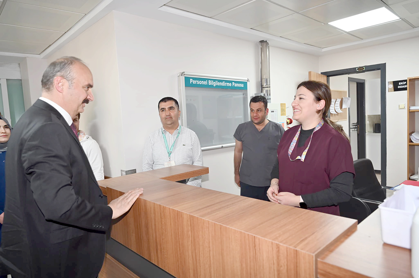 YENİLENEN PALYATİF SERVİSİ İNCELENDİ