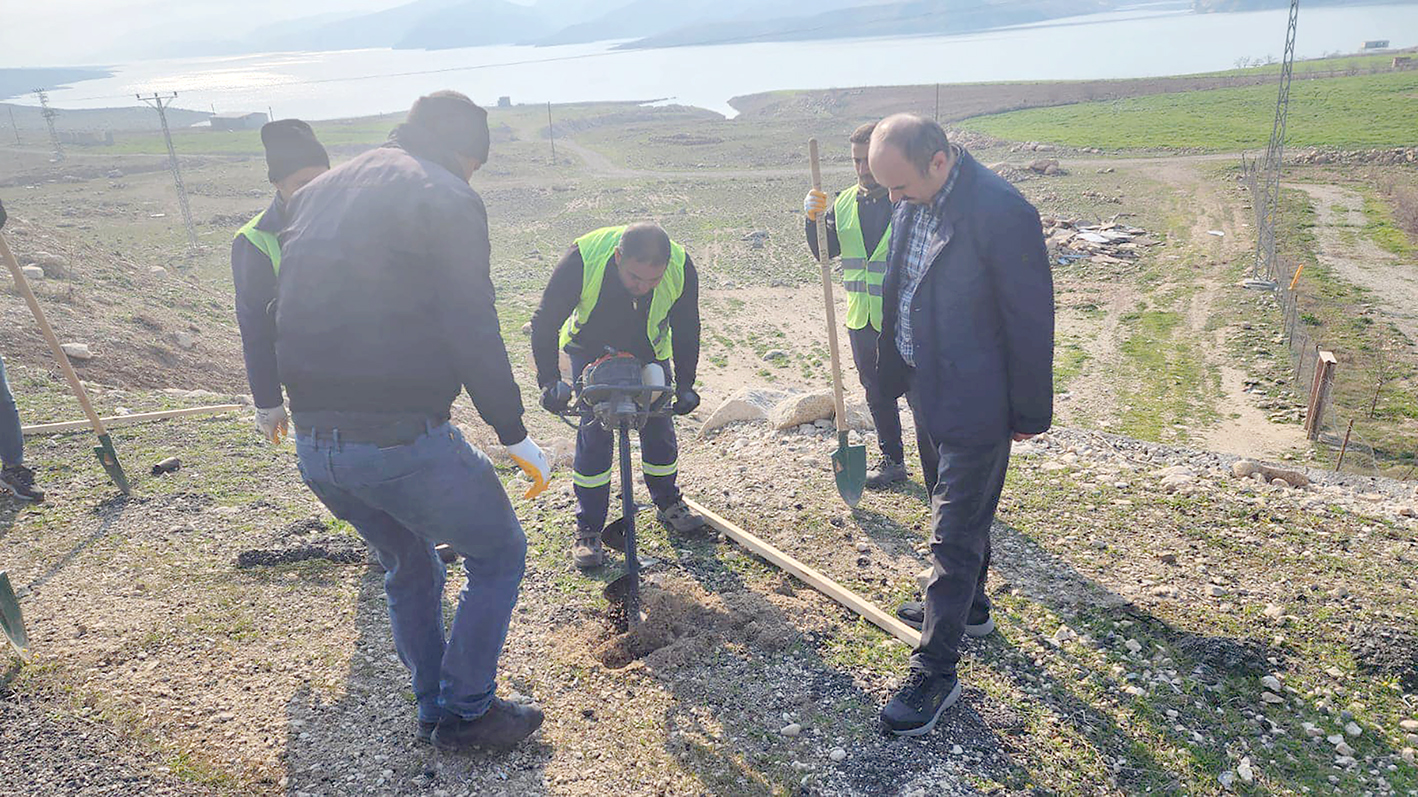 YEŞİL KUŞAK PROJESİ ÇALIŞMALARI İNCELENDİ