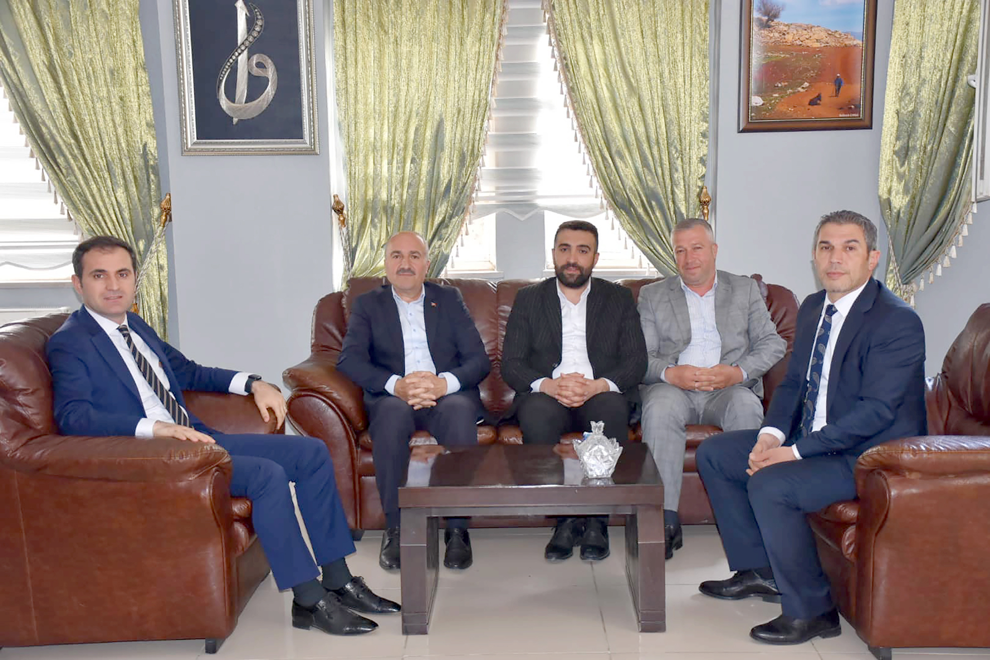 BAŞKAN DEMİR’E HAYIRLI OLSUN ZİYARETİ