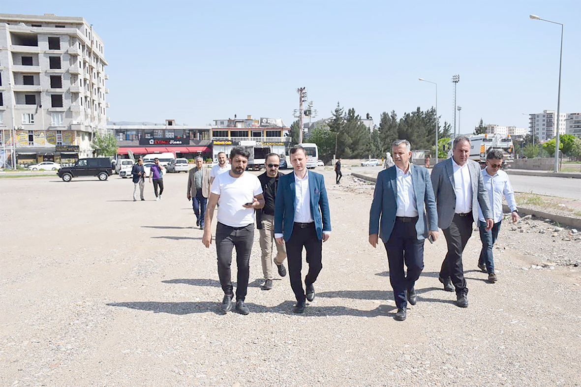 KENT MEYDANI PROJESİ ALANI İNCELENDİ