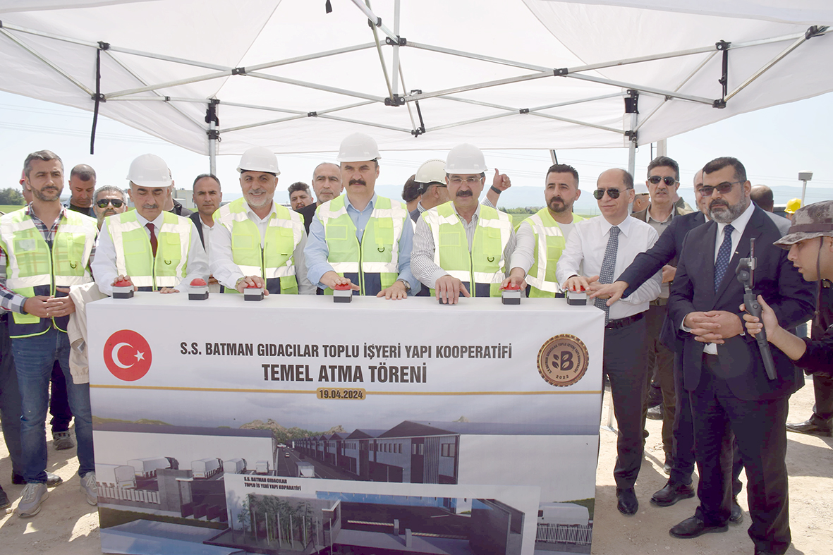 GIDACILAR KOOPERATİFİNİN TEMELİ ATILDI