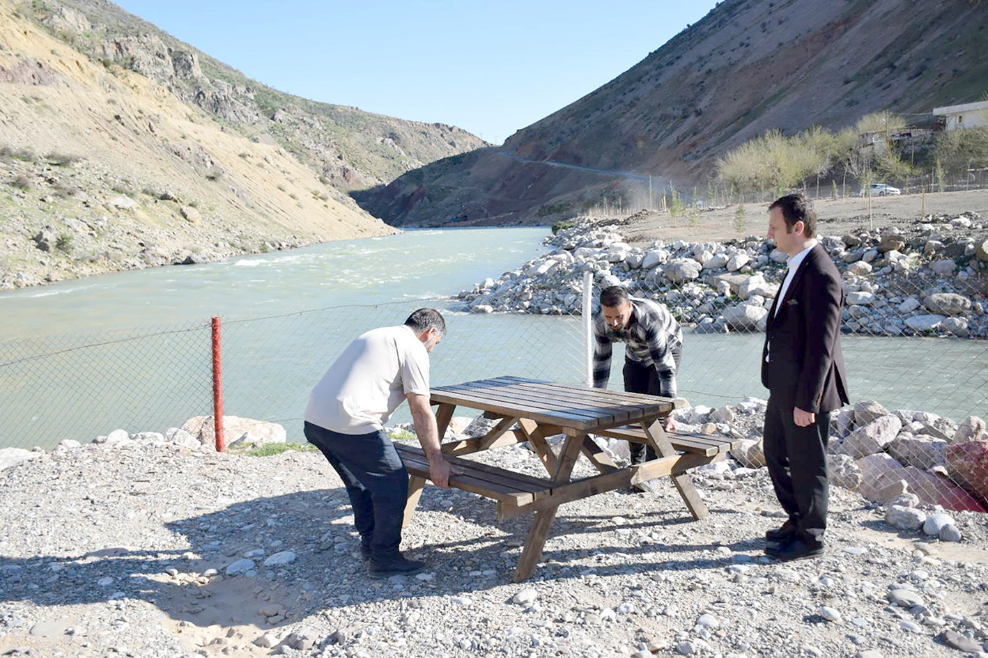 MESİRE ALANI VE PARK ÇALIŞMALARI İNCELENDİ