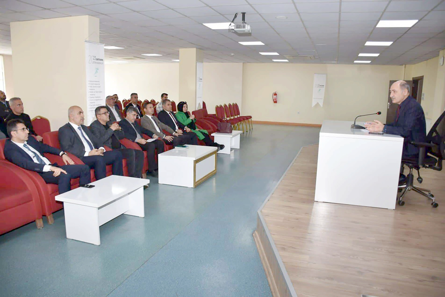 MESLEKİ EĞİTİM DEĞERLENDİRME TOPLANTISI YAPILDI