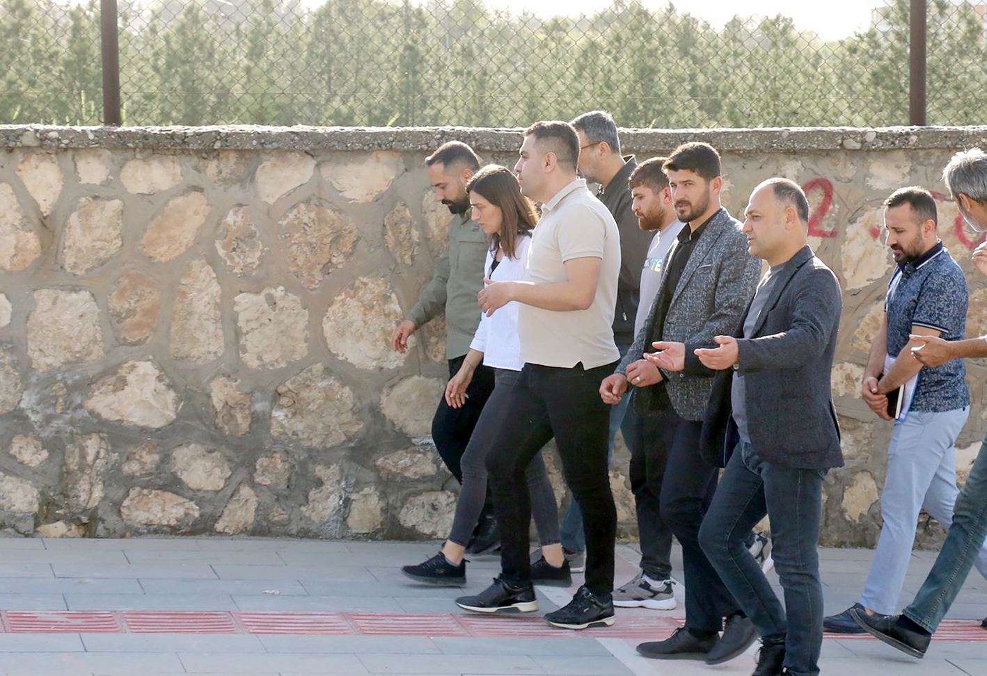 SAHA ÇALIŞMALARI YERİNDE İNCELENDİ